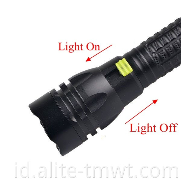 Lantern Diving UV Super terang XML T6 oleh magnetic switch LED bawah air